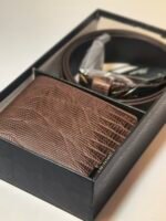wallet and belt gift set Bangladesh RP Leather Craft wallet belt combo men’s leather wallet with belt premium leather gift set for men leather wallet and belt gift box stylish men’s gift set Bangladesh gents leather wallet and belt combo