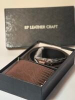 wallet and belt gift set Bangladesh RP Leather Craft wallet belt combo men’s leather wallet with belt premium leather gift set for men leather wallet and belt gift box stylish men’s gift set Bangladesh gents leather wallet and belt combo